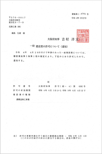 北陸工業　専門資格